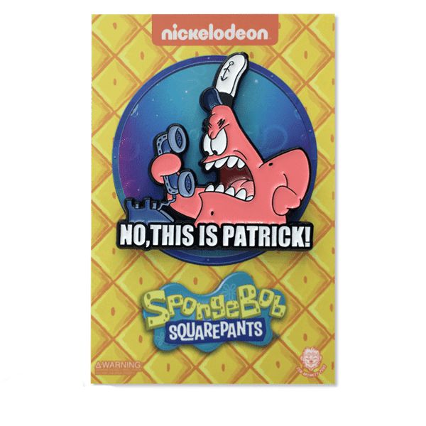 Zen Monkey: "No, This Is Patrick!"(SpongeBob Meme Collection) - Spongebob Squarepants Pin