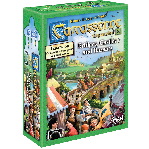 Carcassonne: Expansion 8 - Bridges, Castles & Bazaars