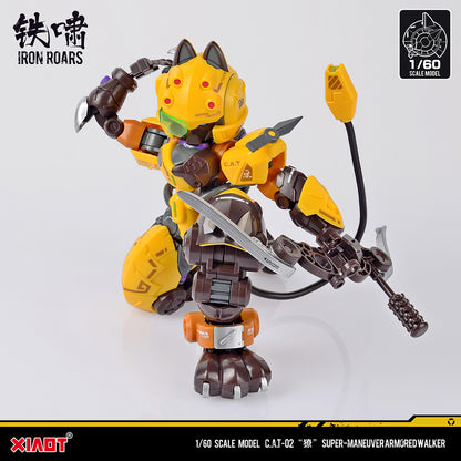 XIAOT x IRON ROARS SUPER MANIOBRA ANDADOR ARMADO CAT-02 "DIENTES AFILADOS" KIT DE MODELO DE PLÁSTICO ESCALA 1: 60 - PRÓXIMAMENTE