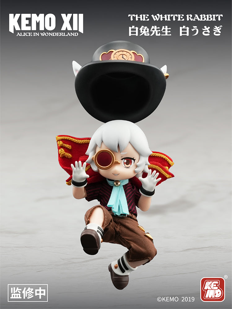 KEMO XII DOLL "ALICE IN WONDERLAND" WHITE RABBIT DEFORMED ACTION DOLL - COMING SOON