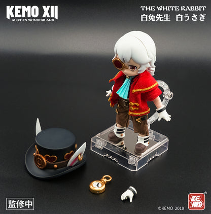 KEMO XII DOLL "ALICE IN WONDERLAND" WHITE RABBIT DEFORMED ACTION DOLL - COMING SOON