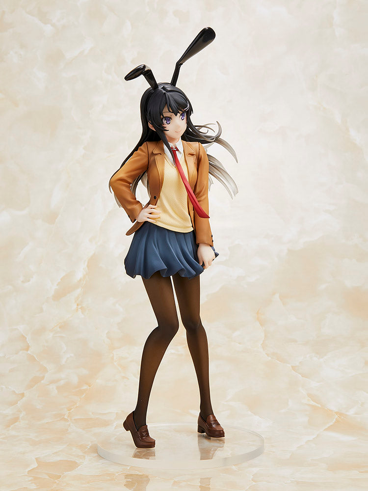 Rascal Does Not Dream of Bunny Girl Senpai Coreful Figur – Mai Sakurajima (Schuluniform/Bunny Ver.) Preisfigur – BALD ERHÄLTLICH