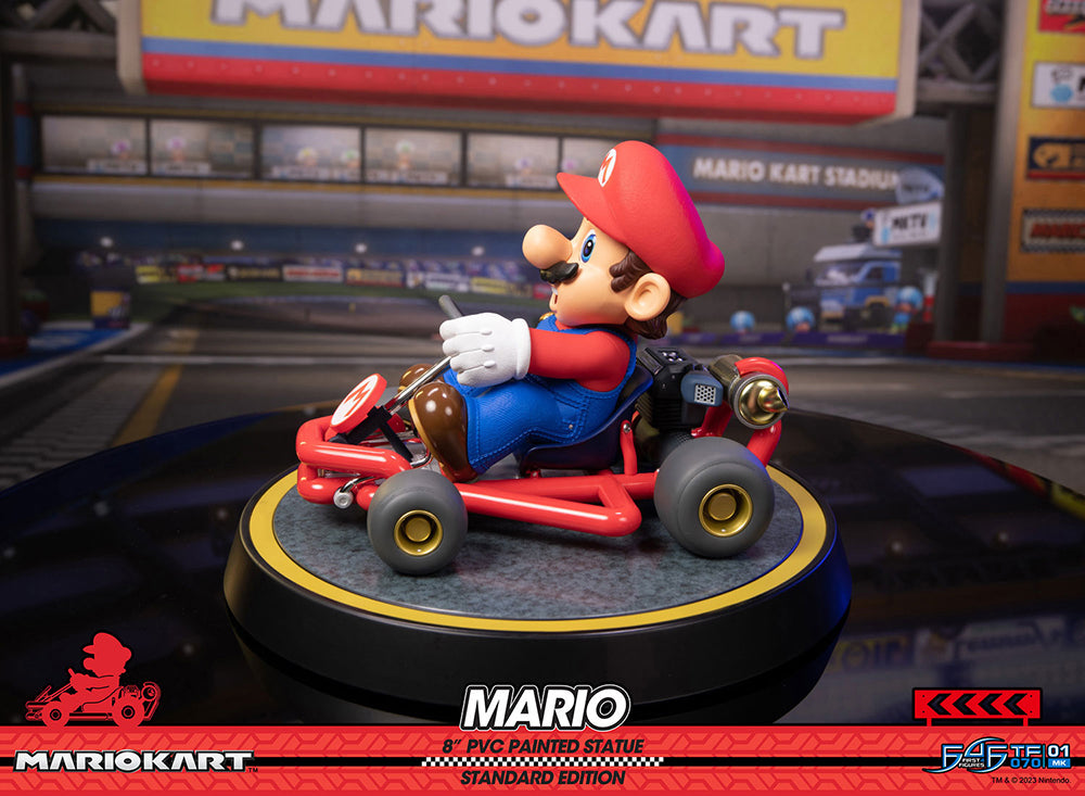 Mario Kart - Estatua pintada de PVC de Mario - PRÓXIMAMENTE