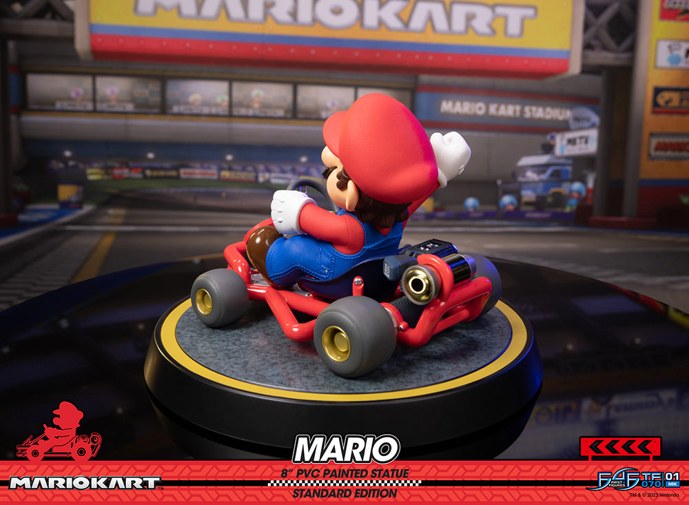 Mario Kart - Estatua pintada de PVC de Mario - PRÓXIMAMENTE