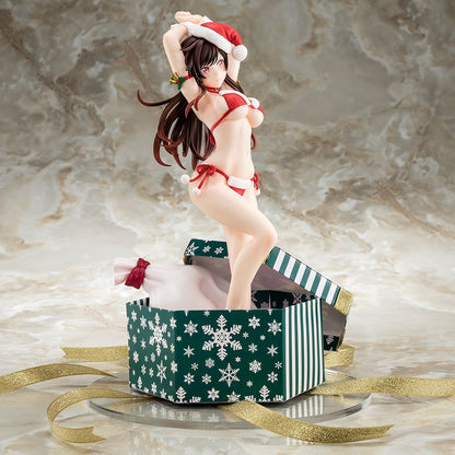 1/6 scaled pre-painted figure of Rent-A-Girlfriend MIZUHARA Chizuru in a Santa Claus bikini de fluffy figure 2nd Xmas - COMING SOON