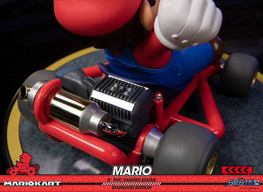 Mario Kart - Estatua pintada de PVC de Mario - PRÓXIMAMENTE