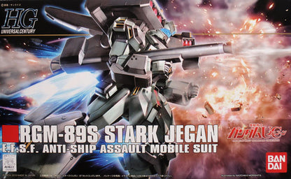 Bandai HGUC 104 Gundam RGM-89S STARK JEGAN 1/144 Escala Kit modelo Kit