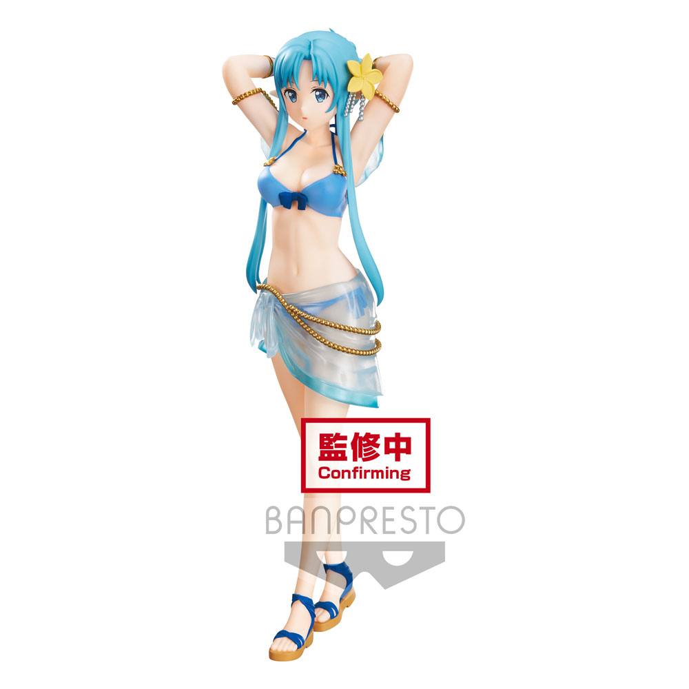 Banpresto Sword Art Online ESPRESTO-Jewelry Materials-Swimsuit Asuna Figure Super Anime Store 