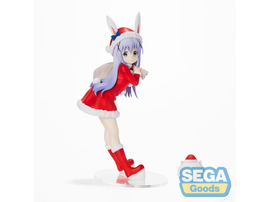 Is the Order a Rabbit? Rabbit House Tea Party Chino (Santa Clause Ver.) Figure Super Anime Store