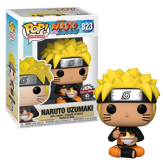 Funko Pop! 823 Animation: Naruto Shippuden Naruto Uzumaki Ramen Special Edition Figure