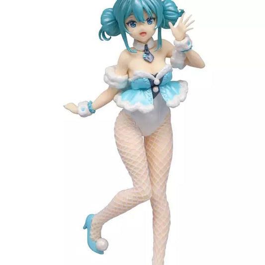 Hatsune Miku White Rabbit Pearl Color Ver Figur Vocaloid BiCute