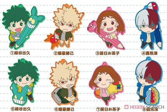 My Hero Academia Rubber Mascot Collection - Eraser and Pencil - Blind Box (1 Blind Box)