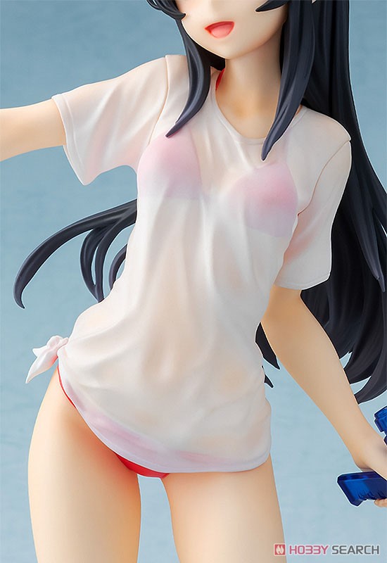Chara-ani Rascal Does Not Dream of Bunny Girl Senpai: Mai Sakurajima (Water Gun Date Ver.) 1:7 Scale PVC Figure