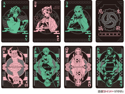 Demon Slayer: Kimetsu no Yaiba Black Playing Cards