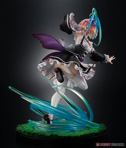 Re:Zero – Starting Life in Another World: Ram (Battle with Roswaal Version) PVC-Figur im Maßstab 1:7