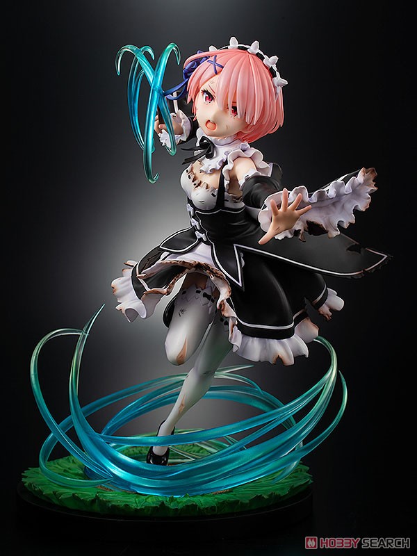 Re:Zero – Starting Life in Another World: Ram (Battle with Roswaal Version) PVC-Figur im Maßstab 1:7