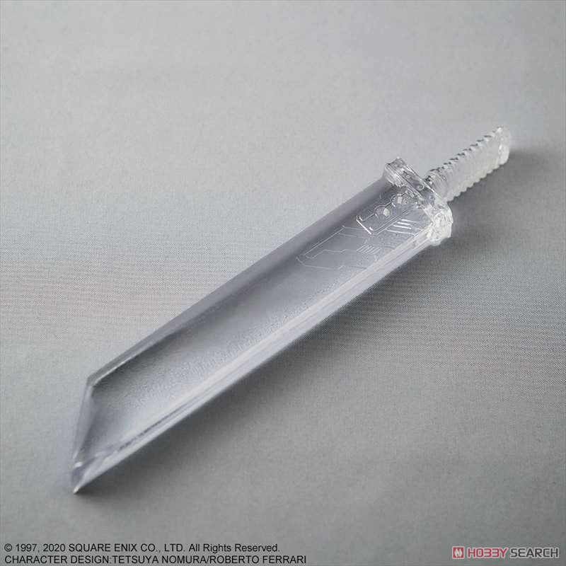 Bandeja de hielo de silicona Final Fantasy VII Remake (Espada Buster)