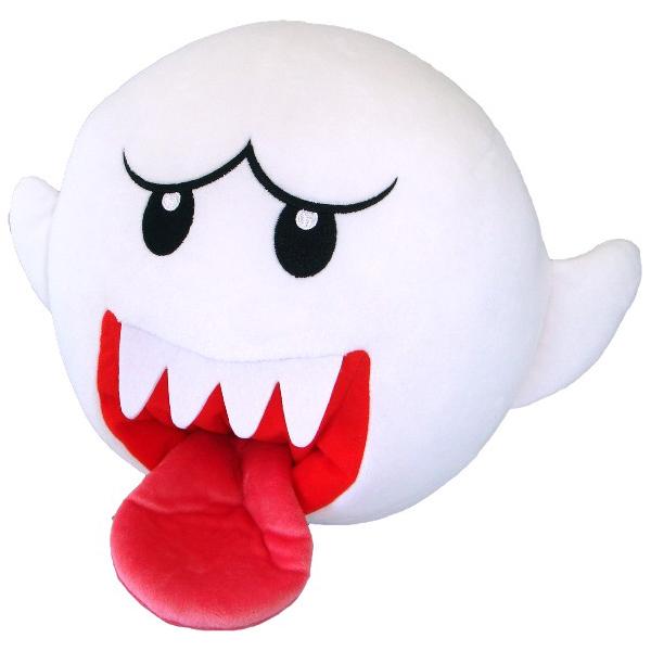 Little Buddy Super Mario Series Ghost Boo Large Plush, 10" Super Anime Store 