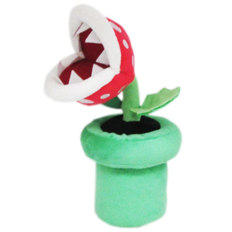 Super Mario All Star Collection Piranha Plant Plush, 9" Super Anime Store 