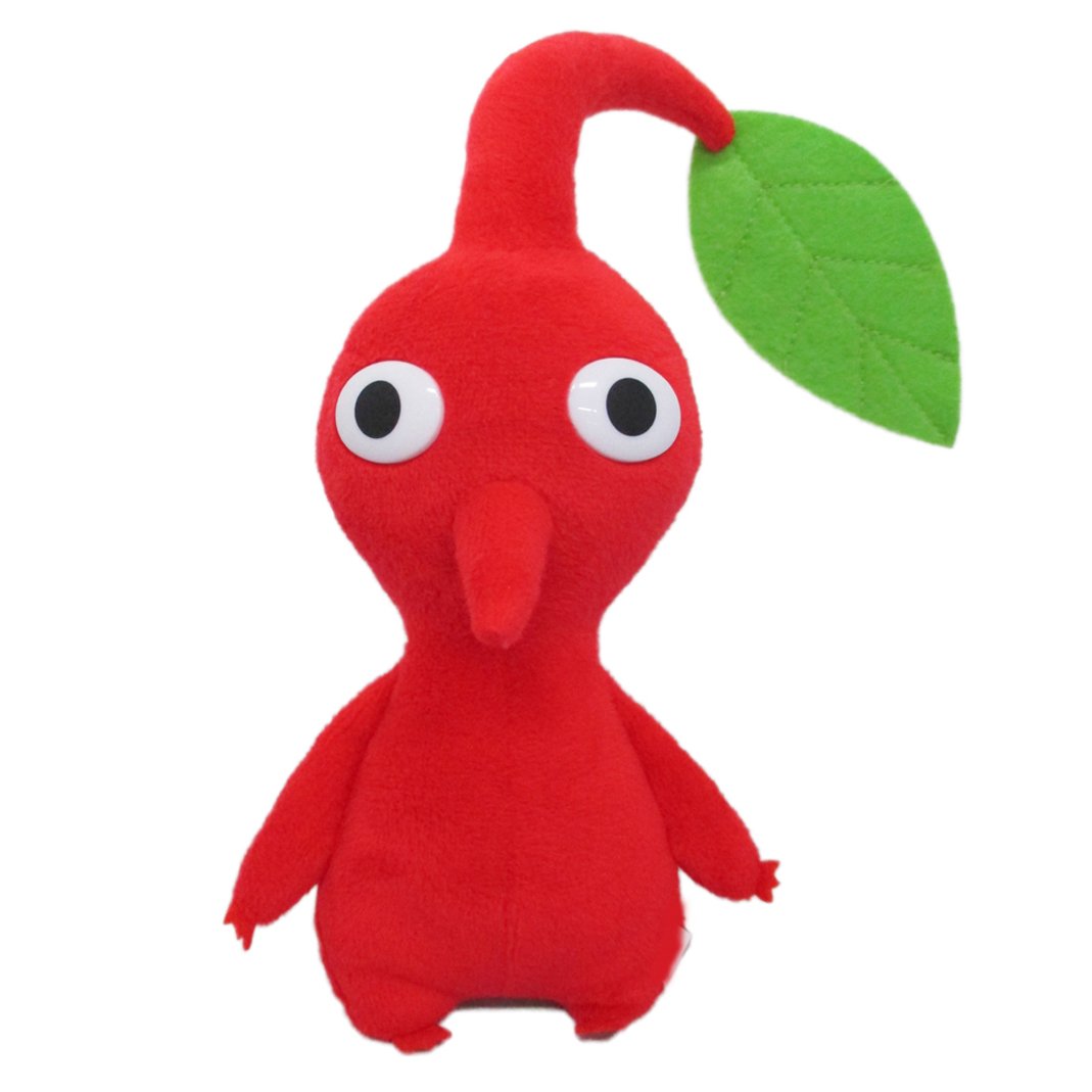 Little Buddy Pikmin Series Red Leaf Plush Doll, 6" - Super Anime Store FREE SHIPPING FAST SHIPPING USA