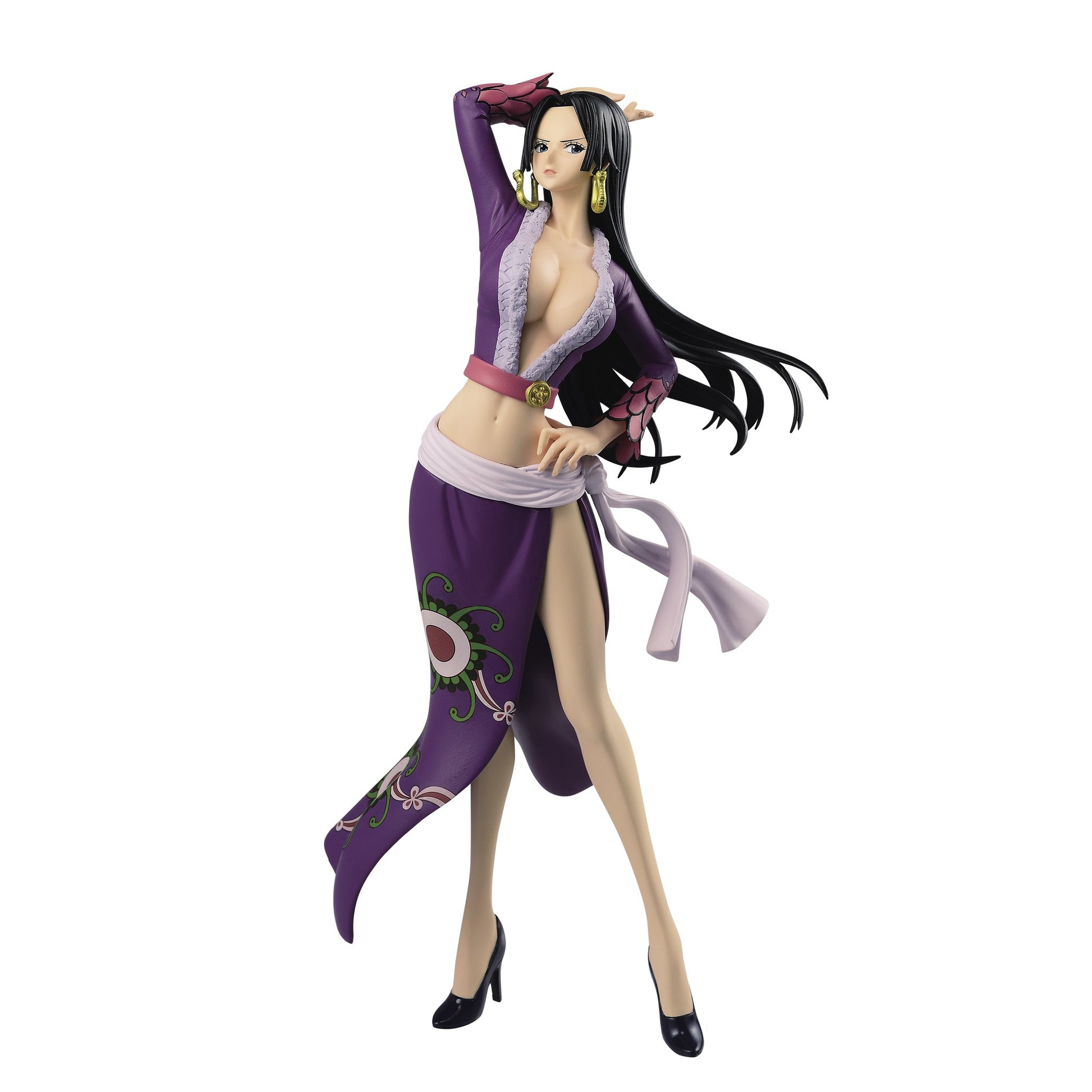 boa hancock purple dress One Piece GLITTER & GLAMOURS CRASH STYLE Banpresto NEW the production version may vary One Piece Glitter & Glamours