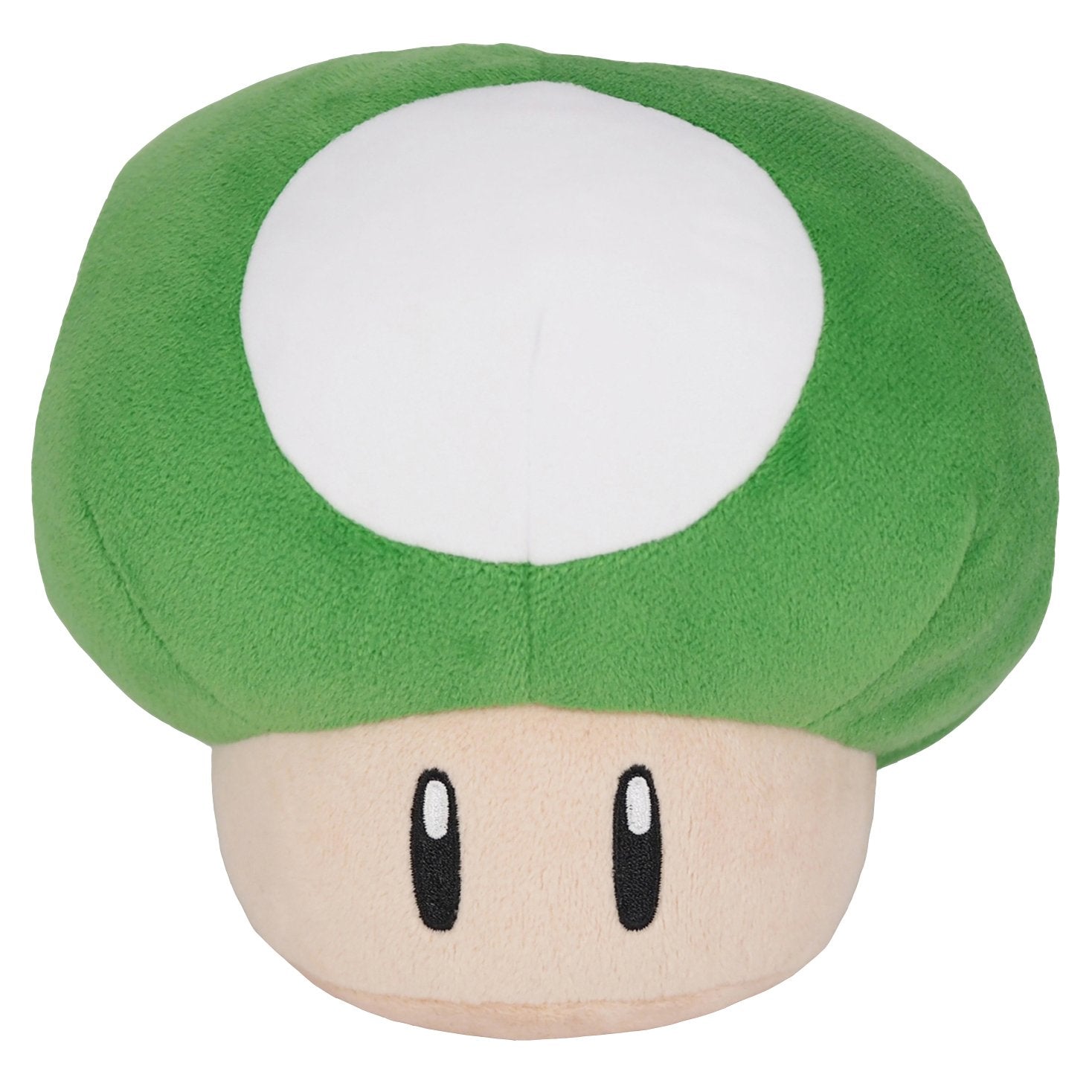Super Mario All Star Collection Green 1-Up Mushroom Plush, 6" Super Anime Store 