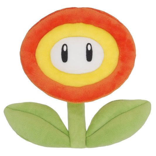 Super Mario All Star Collection Fire Flower Plush, 7" Super Anime Store 