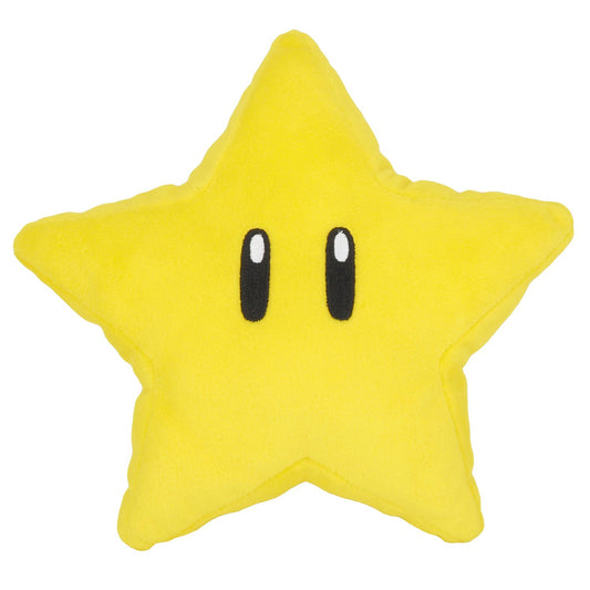 Super Mario All Star Collection Super Star Plush, 6" Super Anime Store 