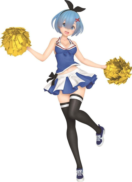 Taito Re:Zero Rem Precious Figure Cheerleader Figure Super Anime Store 