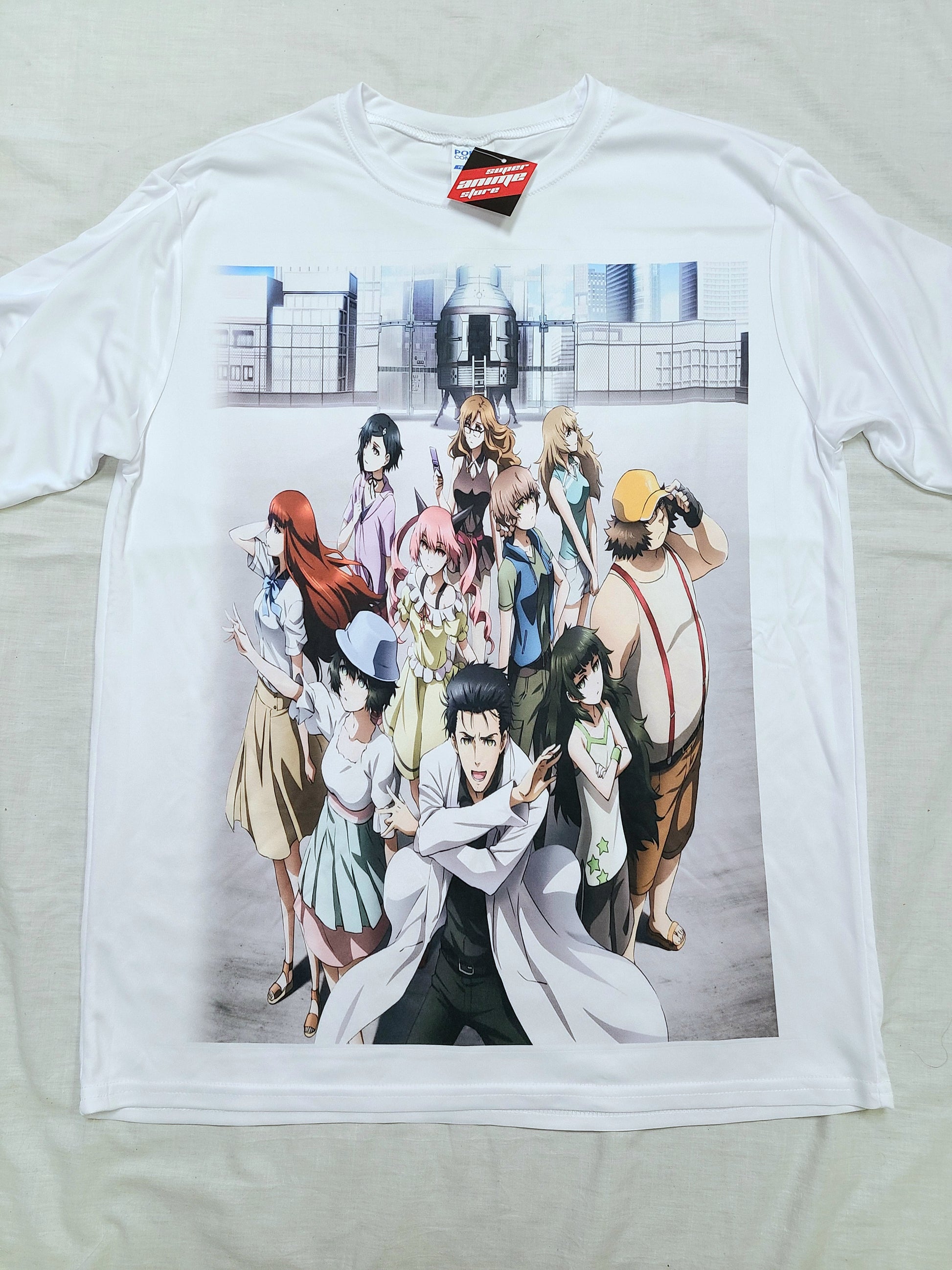 Anime Steins;Gate T-Shirt Super Anime Store 