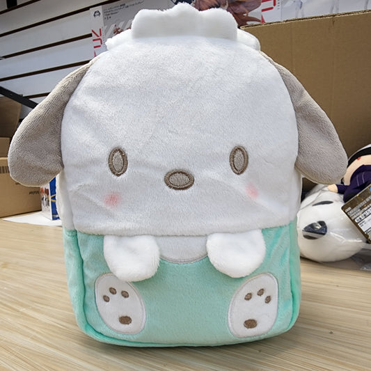 Sanrio Characters Fluffy Cheek Pastel Bolsa 8.3" Pochacco 