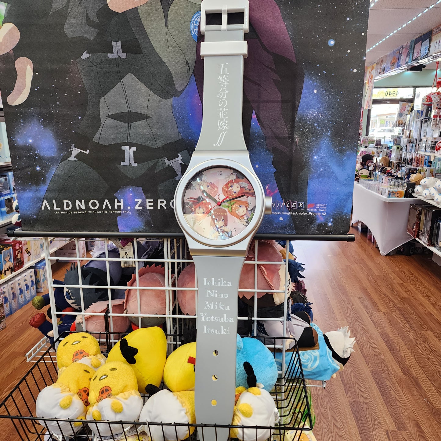 Die Quintessential Quintuplets große Wanduhr (japanischer Markt)