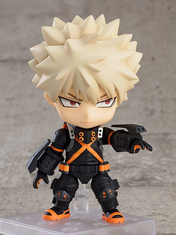 My Hero Academia The Movie: World Heroes' Mission Nendoroid 1692 Katsuki Bakugo: Stealth Suit Ver. Figur