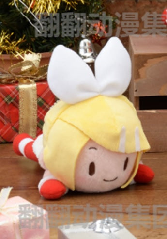 Vocaloid Kagamine Rin Christmas Nesoberi Plush 7"