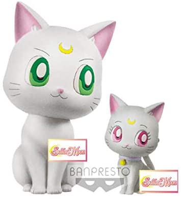 Sailor Moon Eternal Fluffy Puffy Luna Artemis & Diana (B.Artemis & Diana) Figure Super Anime Store 