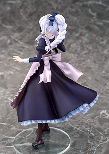 PHAT Full Metal Panic! Invisible Victory: Teletha Testarossa (Maid Version) 1:7 Scale PVC Figure Super Anime Store 