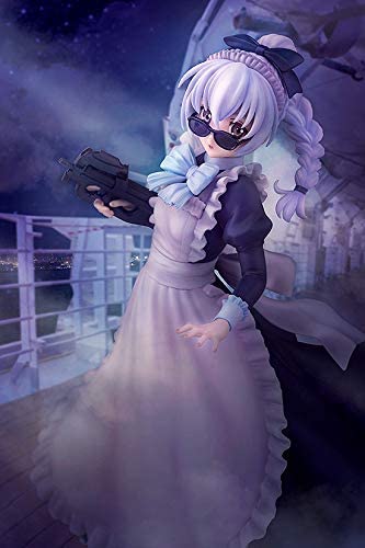 PHAT Full Metal Panic! Invisible Victory: Teletha Testarossa (Maid Version) 1:7 Scale PVC Figure Super Anime Store 