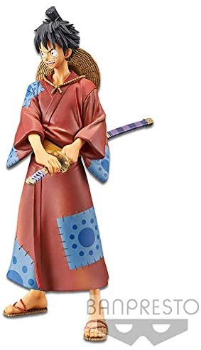 Banpresto One Piece DXF The Grandline Men Wanokuni Vol.1 Monkey D. Luffy Figure Super Anime Store 