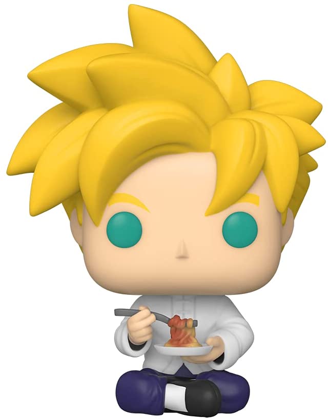 Funko POP 951 Anime: Dragon Ball Z Super Saiyan Gohan with Noodles Figure Super Anime Store