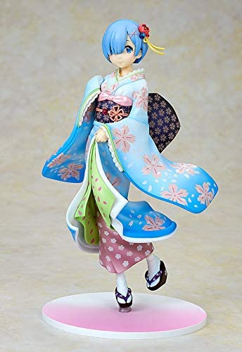 Kadokawa Re:Zero - Starting Life in Another World: Rem (Ukiyo-e Cherry Blossom Version ) 1:8 Scale Figure Super Anime Store 