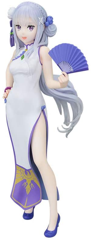 Sega Re Zero Starting Life in Another World: Emilia Premium Figure (Dragon Dress Version) Super Anime Store