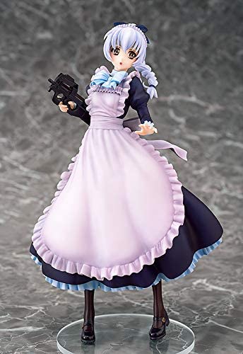 PHAT Full Metal Panic! Invisible Victory: Teletha Testarossa (Maid Version) 1:7 Scale PVC Figure Super Anime Store 