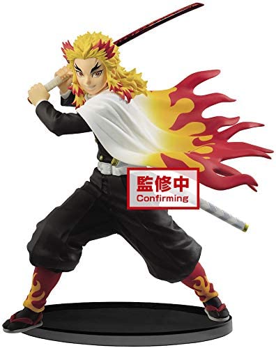 Banpresto Demon Slayer: Kimetsu no Yaiba Vibration Stars - TANJIRO KAMADO & KYOJURO RENGOKU (B: KYOJURO RENGOKU) Super Anime Store