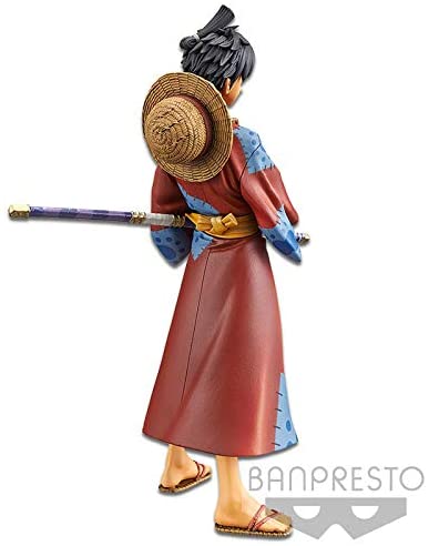 Banpresto One Piece DXF The Grandline Men Wanokuni Vol.1 Monkey D. Luffy Figure Super Anime Store 