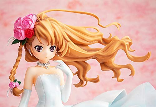 Chara-ani Toradora!: Taiga Aisaka (Wedding Dress Version) 1:7 Scale PVC Figure