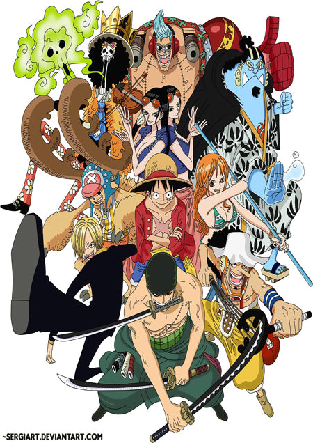 One Piece Wallscroll 301 