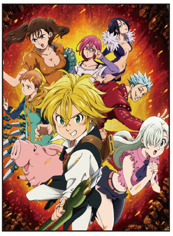 The Seven Deadly Sins Wallscroll