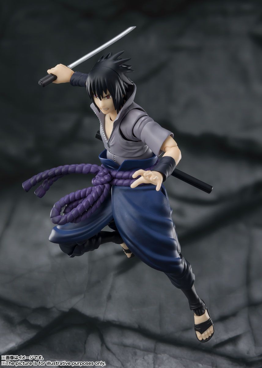 Sasuke Uchiha – Er, der allen Hass trägt – „Naruto – Shippuden-“, Bandai Spirits SHFiguarts Figur