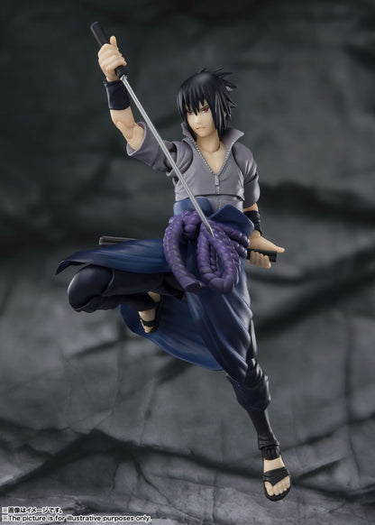Sasuke Uchiha -El que lleva todo el Odio- "Naruto -Shippuden-", Figura Bandai Spirits SHFiguarts