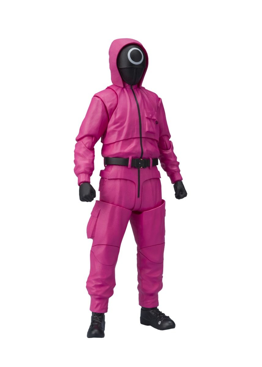 TAMASHII NATIONS - Squid Game - Trabajador enmascarado / Gerente enmascarado, Bandai Spirits SHFiguarts Figura